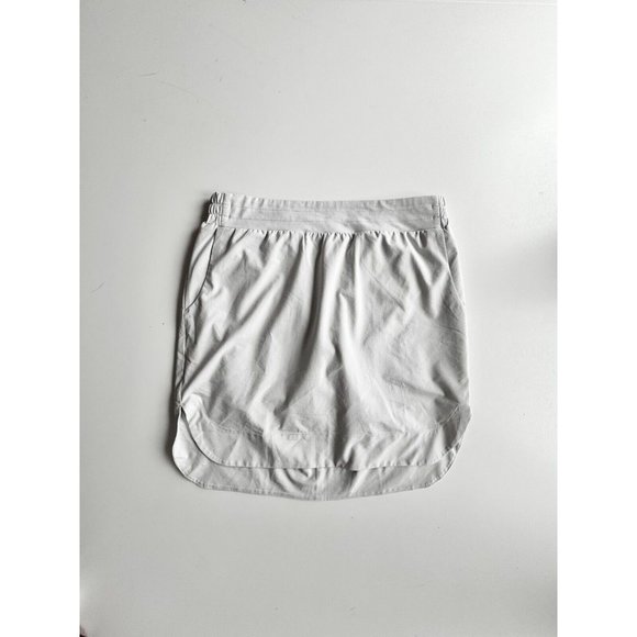 ATHLETA Stellar Fog Grey EuroLuxe Power Mesh Lined Golf Skort Shorts, Size S - Picture 3 of 16